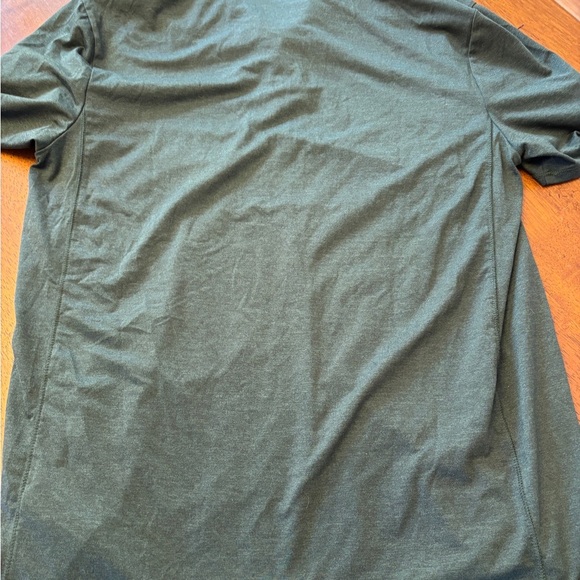 Quince forest green Button-Up polo men’s medium Shirt excellent condition - Picture 5 of 7